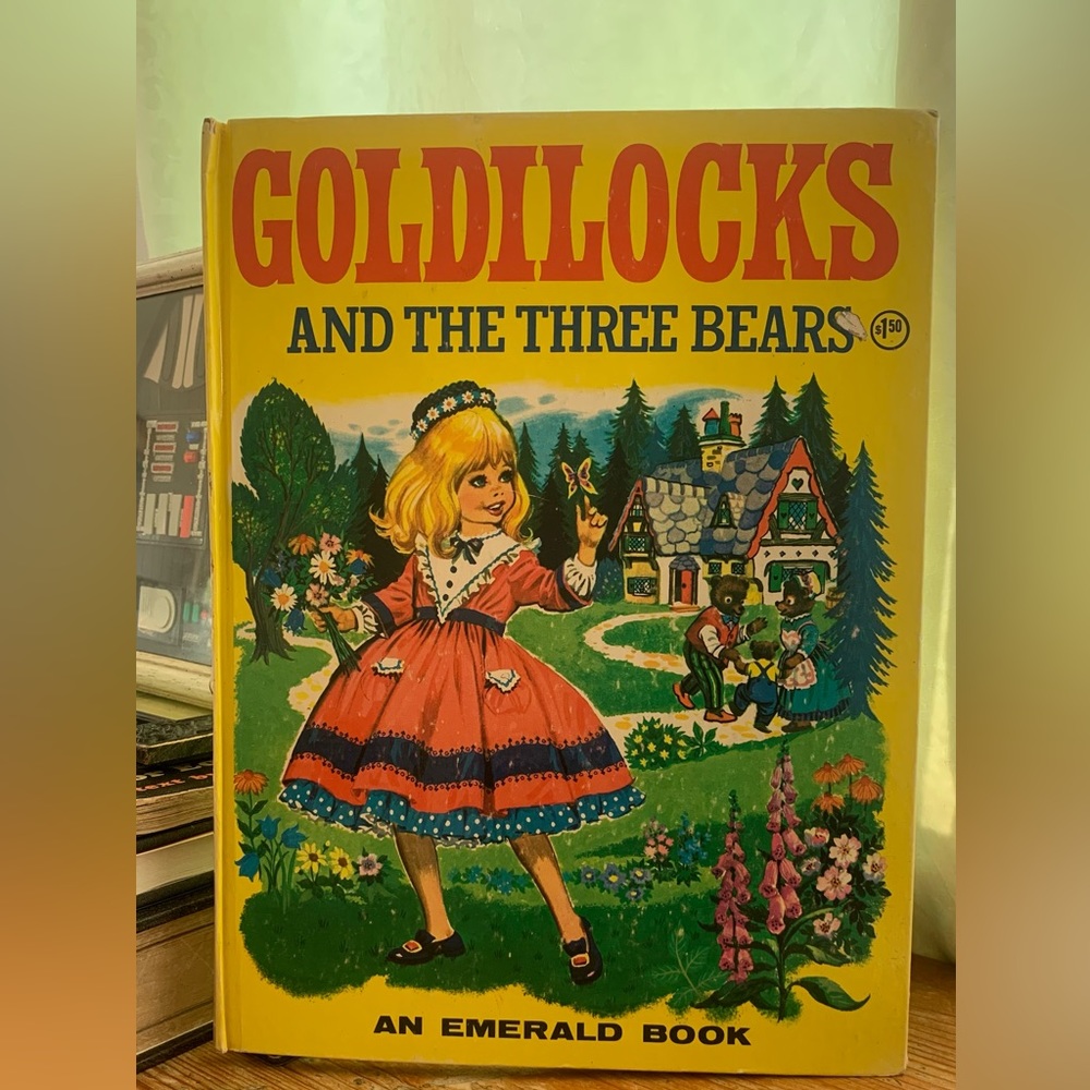 RARE book•”Goldilocks and The Three Bears”🐻 🐻 🐻